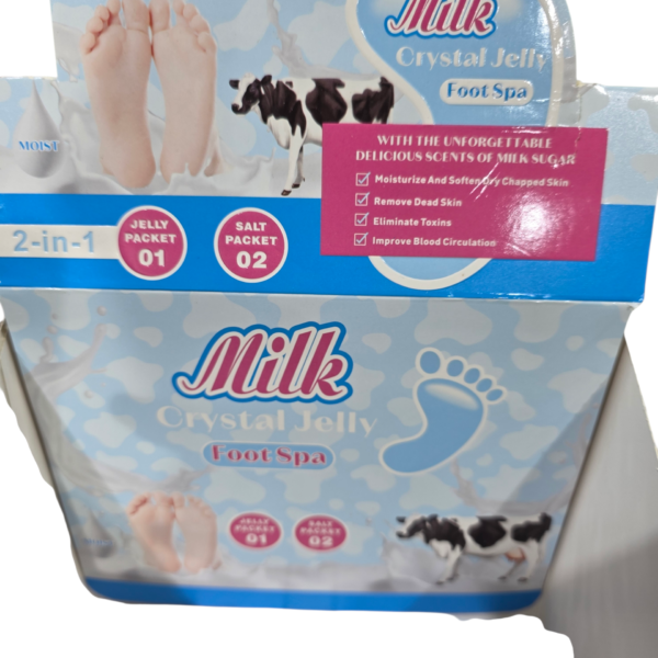 MILK CRYSTAL JELLY FEET SPA