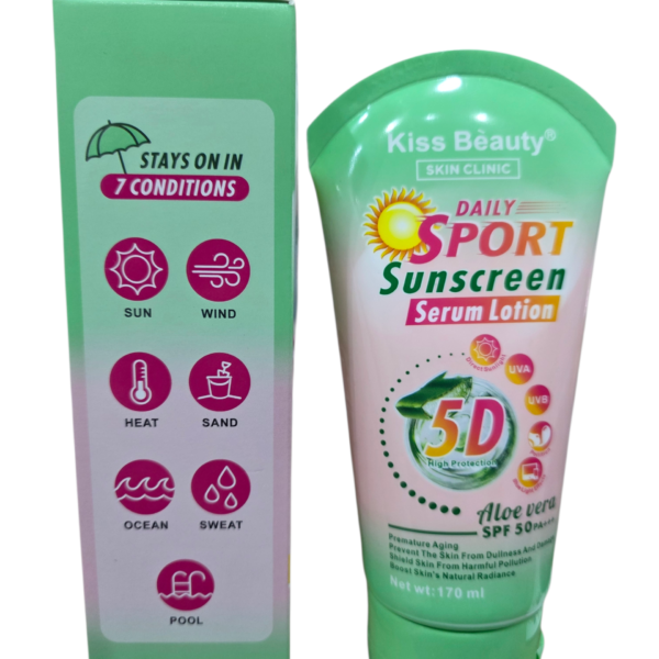ALOE VERA SUNSCREEN SPORT SUNSCREEN SERUM LOTION
