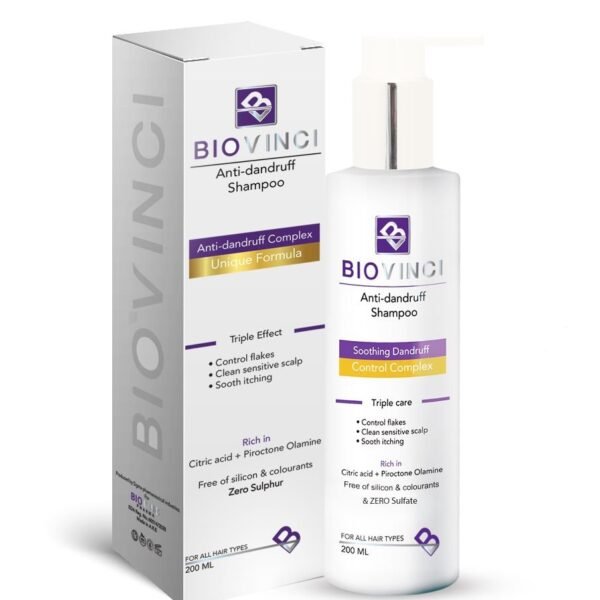 Biovinci Anti-dandruff Shampoo, free sulfate