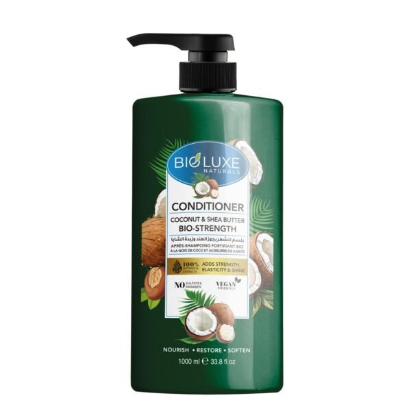 COCONUT & SHEA BUTTER BIO- STRENGHT CONDITIONER 1000ML (BIOLUXE SERIES)