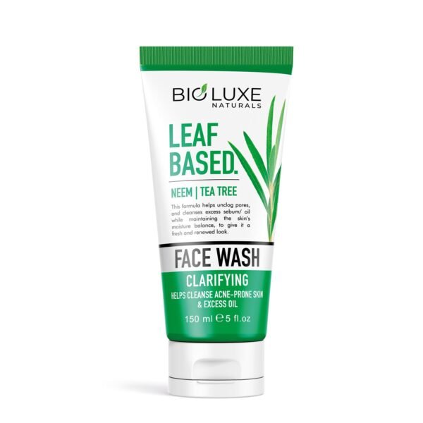 LEAF BASED FACE WASH 150ML  (TUBE) (BIOLUXE SERIES)