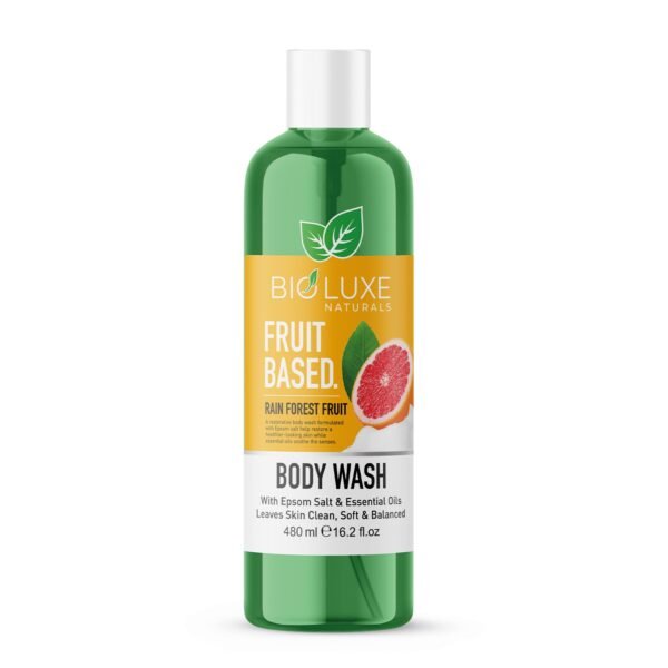 FRUIT BASED BODY WASH 480ML (BIOLUXE SERIES)