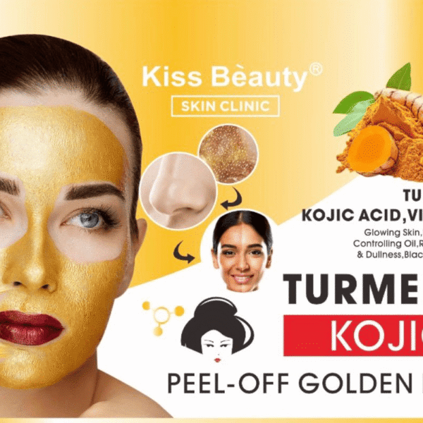 Turmeric kojic peel off golden mask