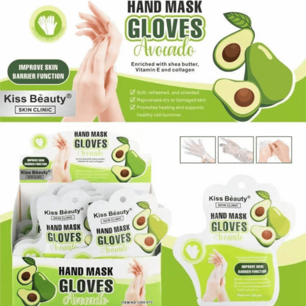 Hand Mask Gloves - Avocado